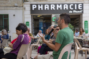 Table ronde sur l'eau - Animation organisée par l'EPTB Gardons lors du Festival de l'eau Emergences en septembre 2022