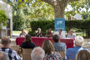 Table ronde sur l'eau - Animation organisée par l'EPTB Gardons lors du Festival de l'eau Emergences en septembre 2022