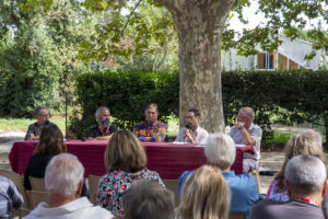 Table ronde sur l'eau - Animation organisée par l'EPTB Gardons lors du Festival de l'eau Emergences en septembre 2022